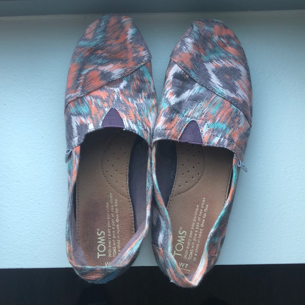 Toms Multicolored Canvas Classics